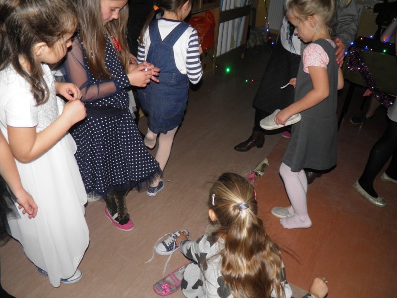 Zabawa andrzejkowo - integracyjna SP